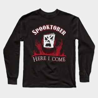 Spooktober Dark Long Sleeve T-Shirt